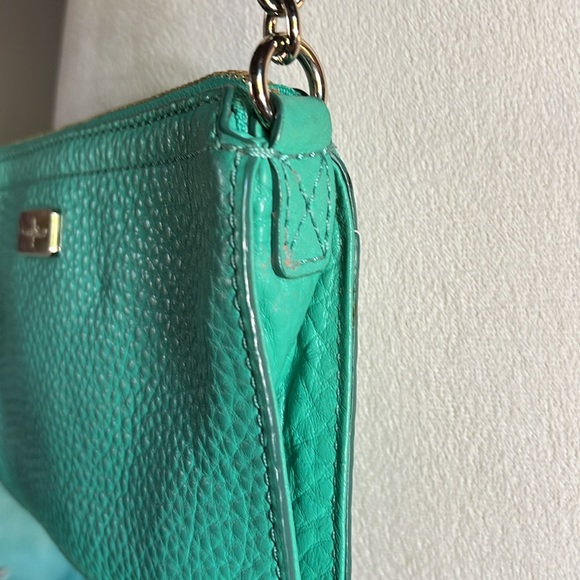 COLE HAAN Green leather crossbody sling - Picture 5 of 10